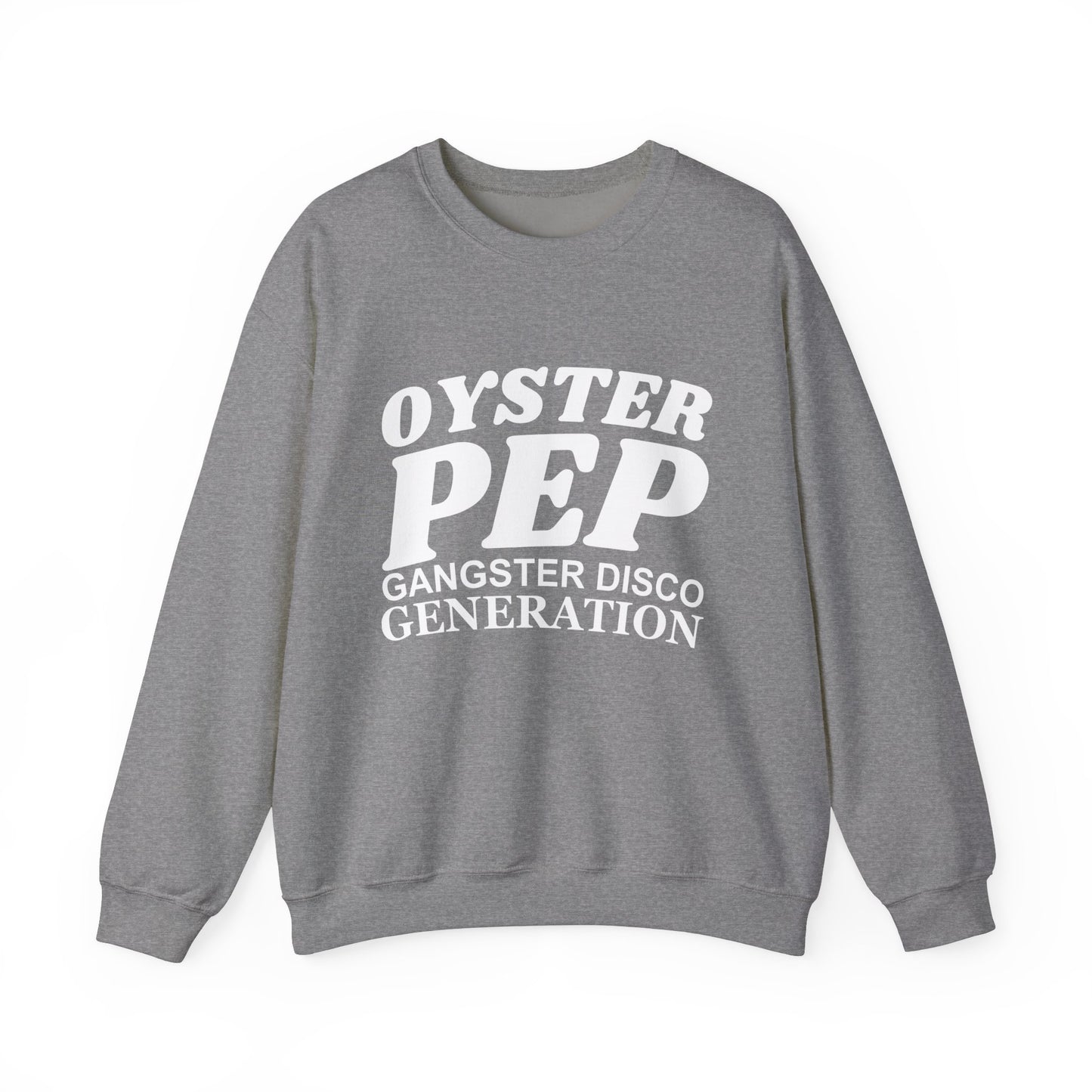 OYSTER PEP Visualize logo Unisex Heavy Blend™ Crewneck Sweatshirt