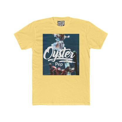 Oyster Pep Wrestle Unisex Cotton Crew Tee