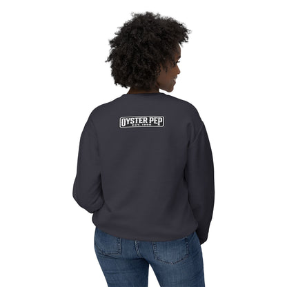 Oyster Pep Finest Unisex Lightweight Crewneck Sweatshirt