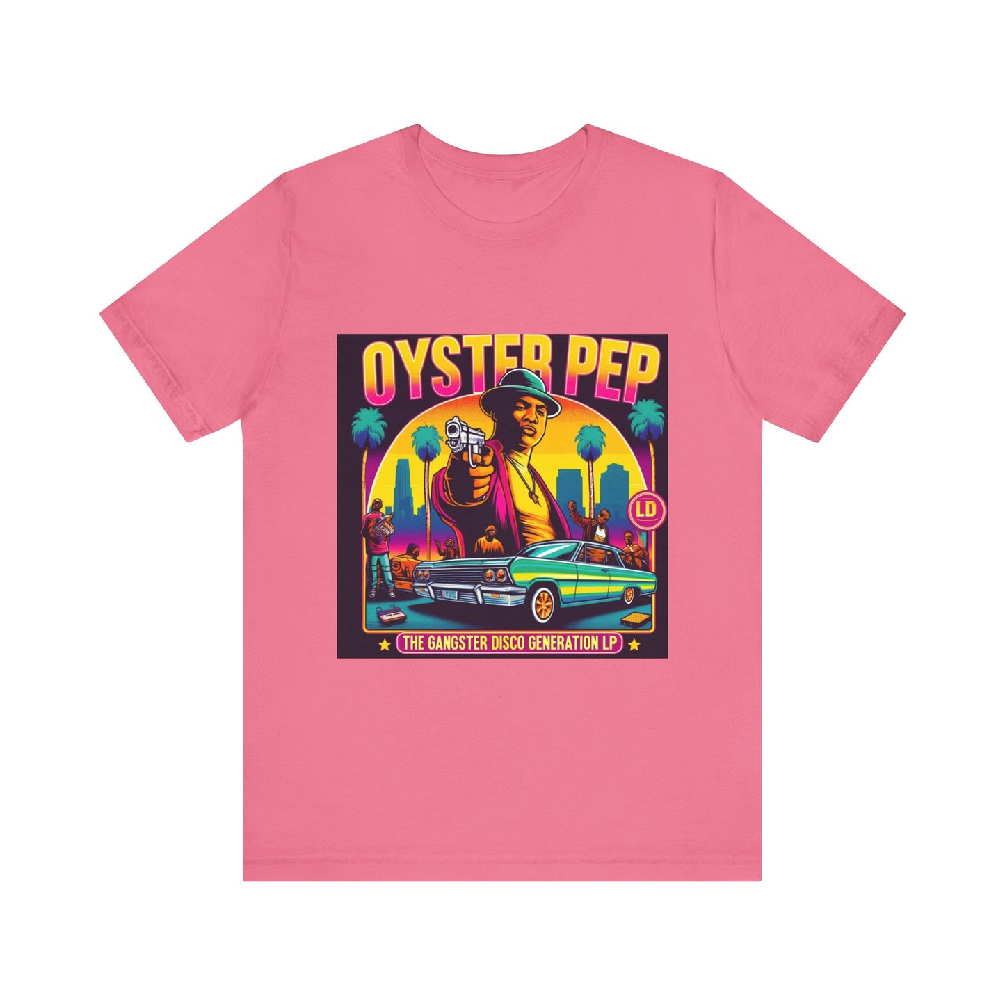 Oyster Pep FPS GTA  Logo 2 Unisex Jersey Short Sleeve Tee