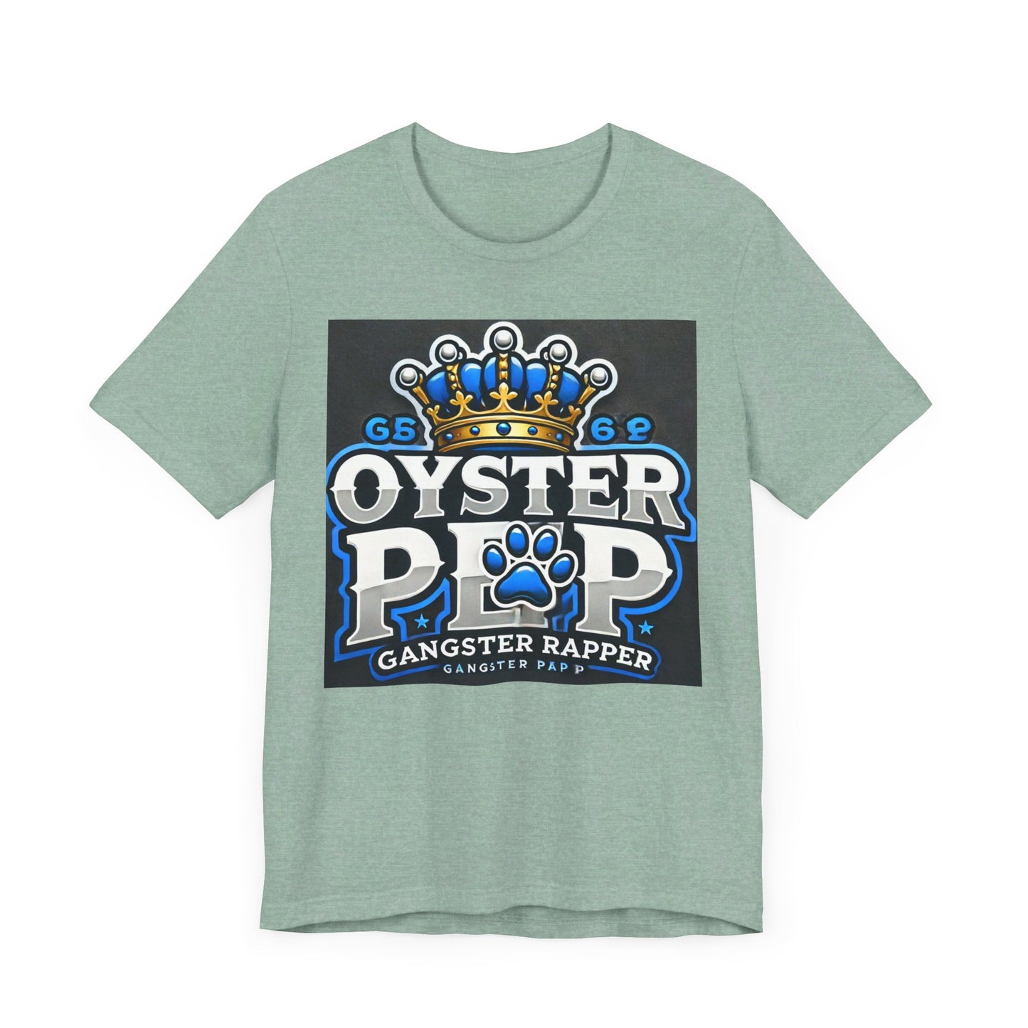 Oyster Pep Logo k9 Unisex Jersey Short Sleeve Tee