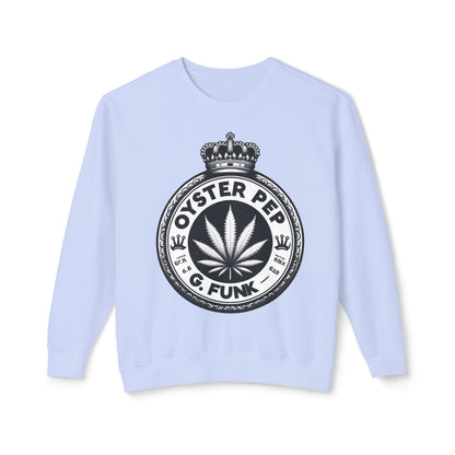 Oyster Pep Finest Unisex Lightweight Crewneck Sweatshirt