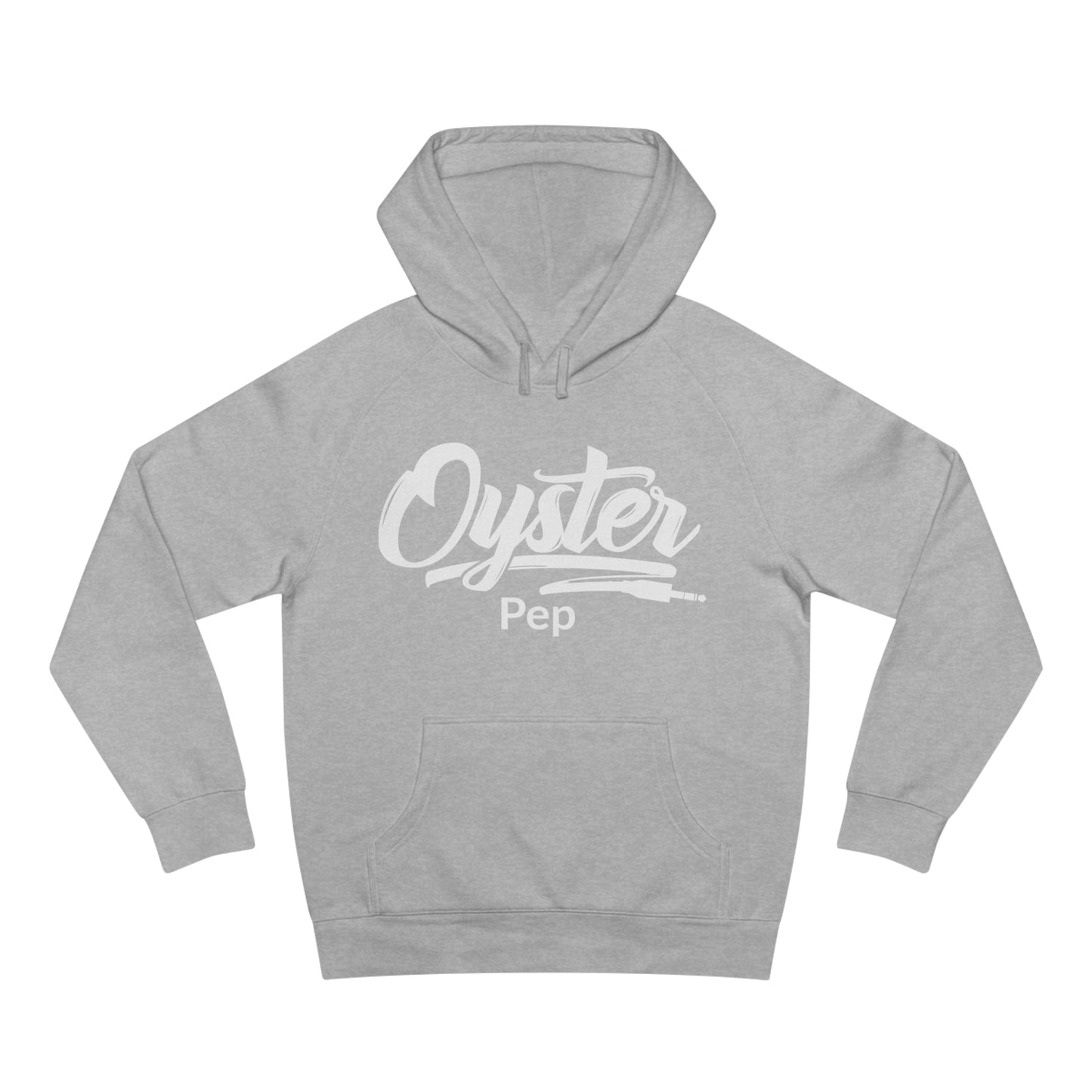 Oyster Pep Adapter Logo front and back Unisex Supply Hoodie