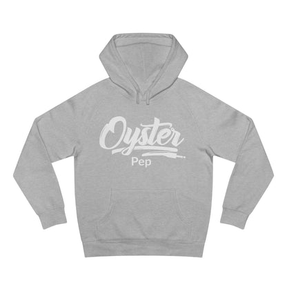 Oyster Pep Adapter Logo front and back Unisex Supply Hoodie