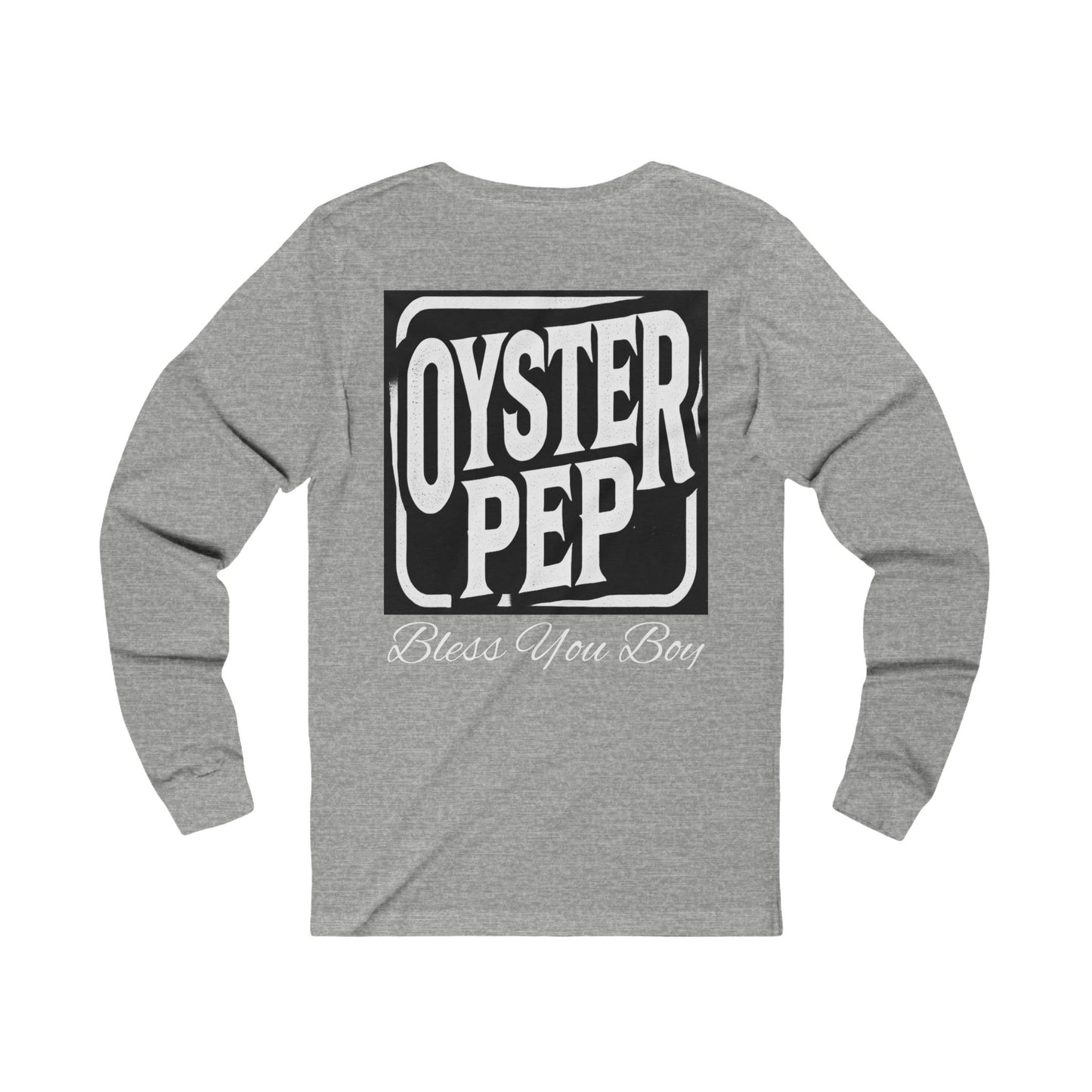 Oyster Pep Grr Logo Unisex Jersey Long Sleeve Tee