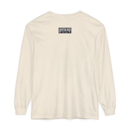 Oyster Pep adapter Logo Unisex Garment-dyed Long Sleeve T-Shirt