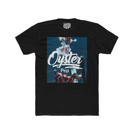 Oyster Pep Wrestle Unisex Cotton Crew Tee