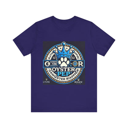 Oyster Pep Dogg Logo Unisex Jersey Short Sleeve Tee