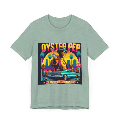 Oyster Pep FPS GTA  Logo 2 Unisex Jersey Short Sleeve Tee