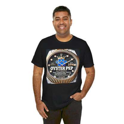 Oyster Pep Gold DTA  Bezel Logo Unisex Jersey Short Sleeve Tee