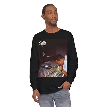 Oyster Pep The Chronic Unisex Garment-dyed Long Sleeve T-Shirt