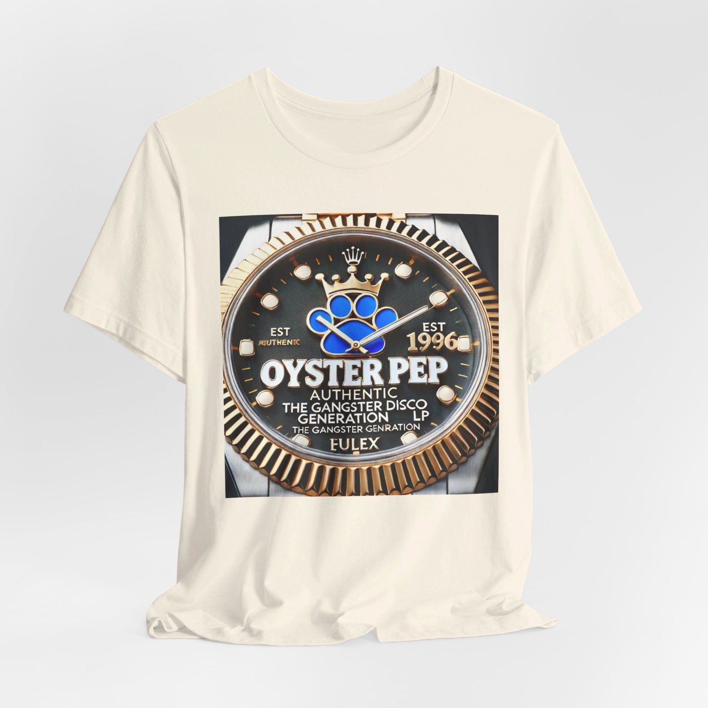 Oyster Pep Gold DTA  Bezel Logo Unisex Jersey Short Sleeve Tee