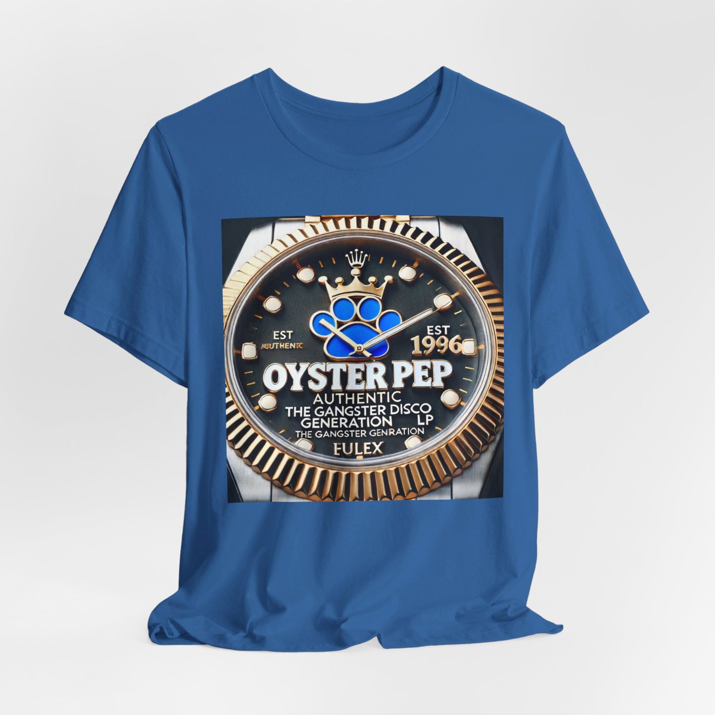 Oyster Pep Gold DTA  Bezel Logo Unisex Jersey Short Sleeve Tee