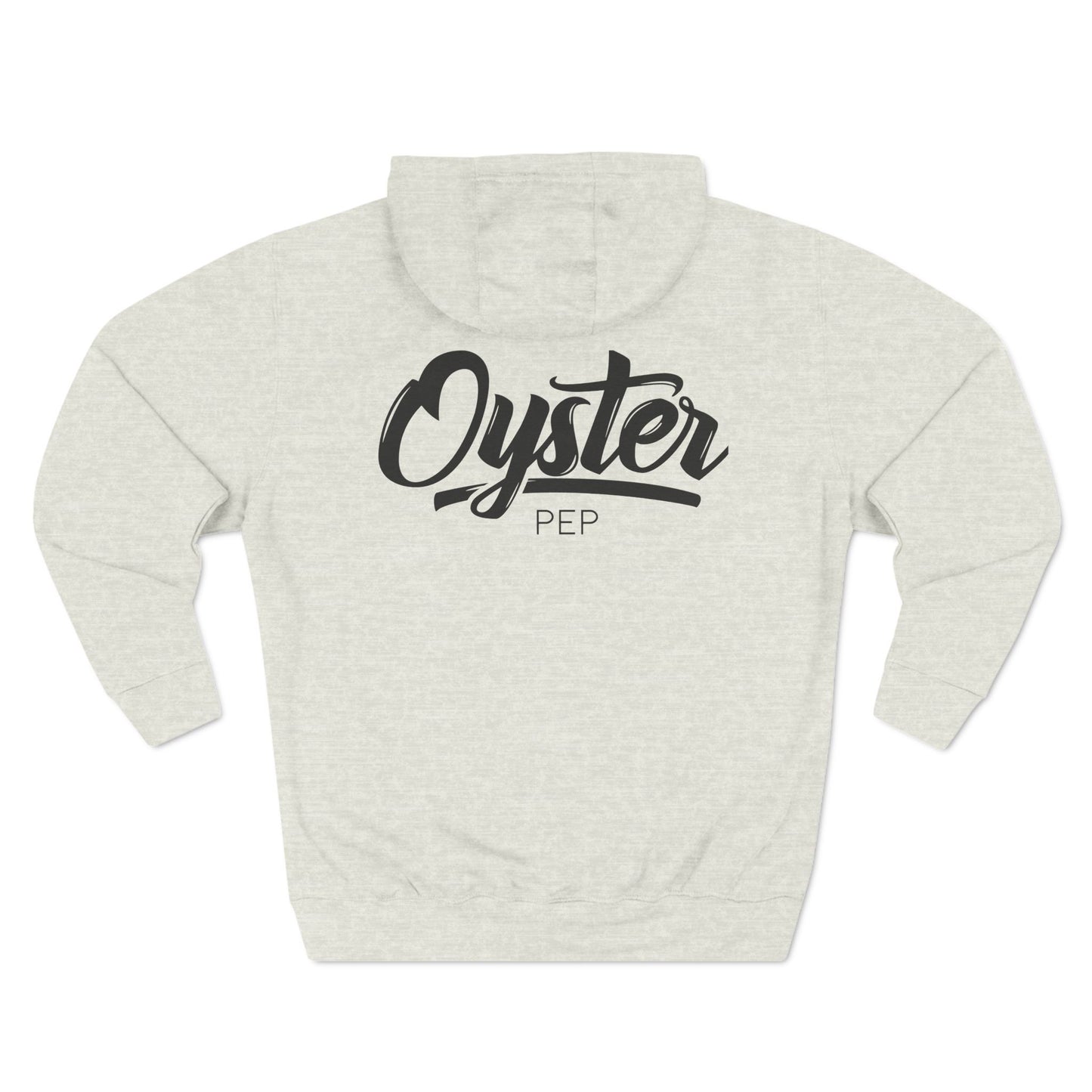 Oyster Pep Crown Three-Panel Fleece Hoodie