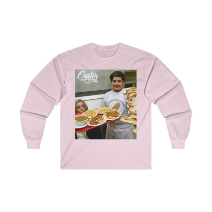 Oyster Pep Bless This Coney Unisex Ultra Cotton Long Sleeve Tee