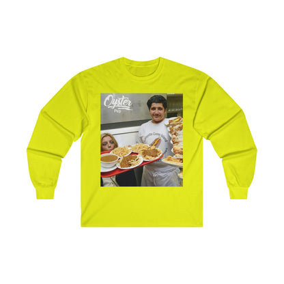 Oyster Pep Bless This Coney Unisex Ultra Cotton Long Sleeve Tee