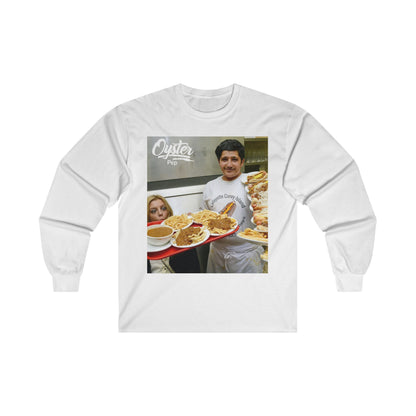 Oyster Pep Bless This Coney Unisex Ultra Cotton Long Sleeve Tee