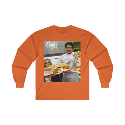 Oyster Pep Bless This Coney Unisex Ultra Cotton Long Sleeve Tee