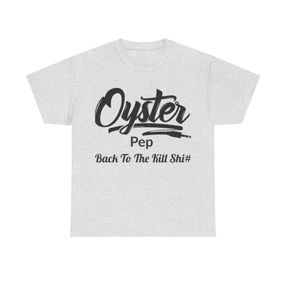 Oyster Pep basiz logo Unisex Heavy Cotton Tee