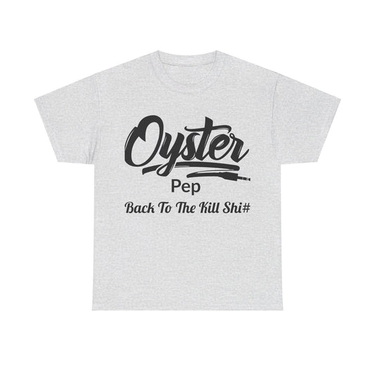 Oyster Pep basiz logo Unisex Heavy Cotton Tee