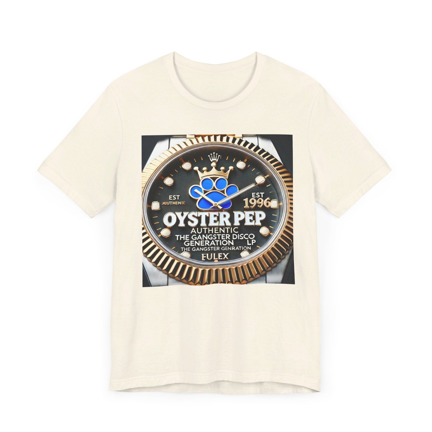 Oyster Pep Gold DTA  Bezel Logo Unisex Jersey Short Sleeve Tee