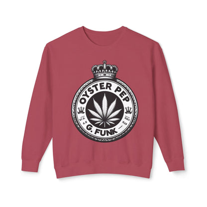 Oyster Pep Finest Unisex Lightweight Crewneck Sweatshirt