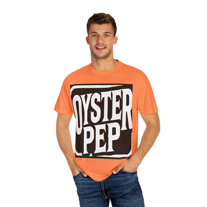 Oyster Pep G Logo Unisex Garment-Dyed T-shirt