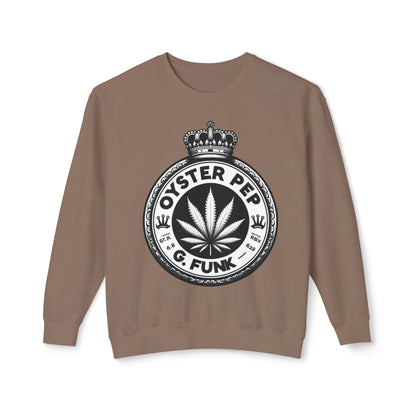 Oyster Pep Finest Unisex Lightweight Crewneck Sweatshirt