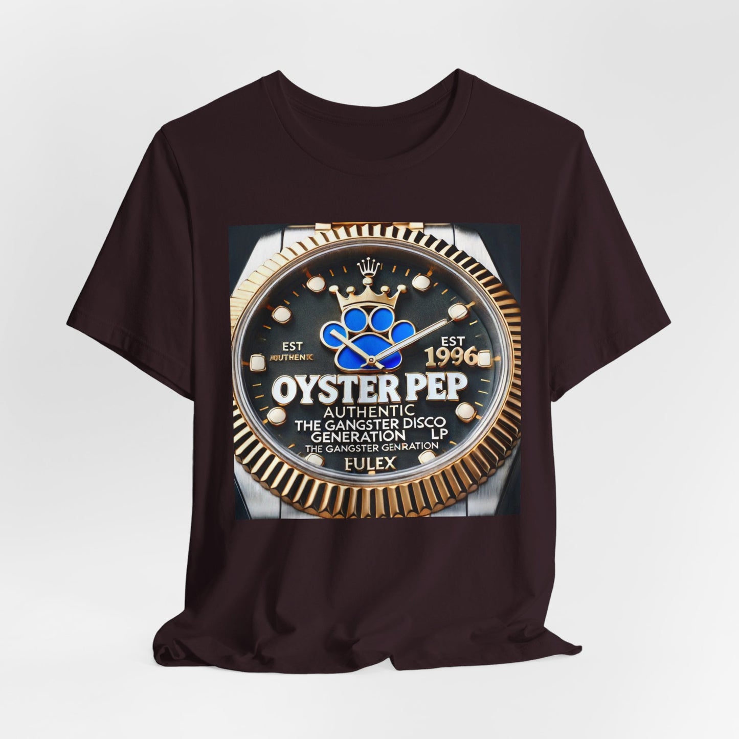 Oyster Pep Gold DTA  Bezel Logo Unisex Jersey Short Sleeve Tee