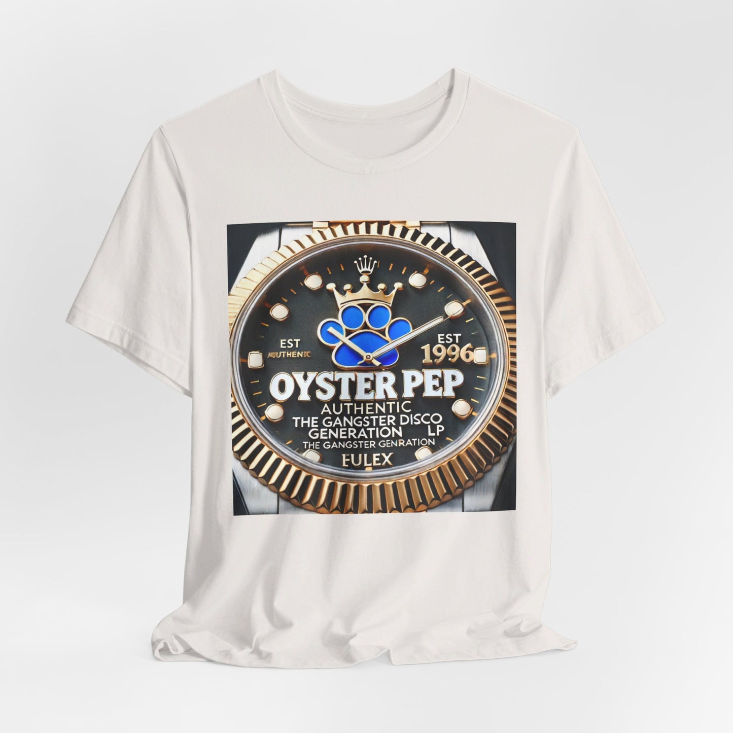 Oyster Pep Gold DTA  Bezel Logo Unisex Jersey Short Sleeve Tee