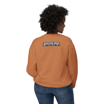 Oyster Pep Finest Unisex Lightweight Crewneck Sweatshirt