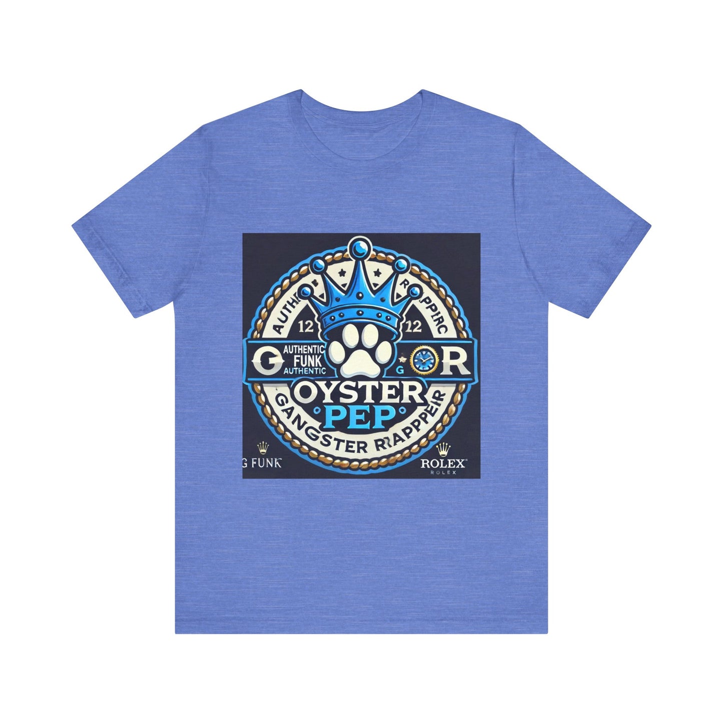 Oyster Pep Dogg Logo Unisex Jersey Short Sleeve Tee