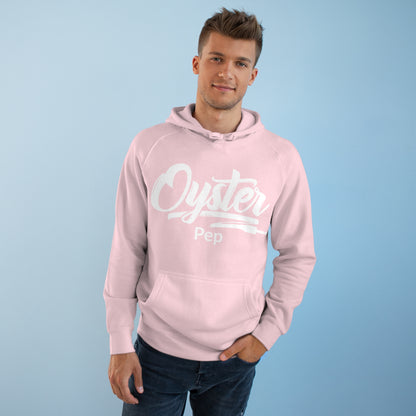 Oyster Pep Adapter Logo front and back Unisex Supply Hoodie