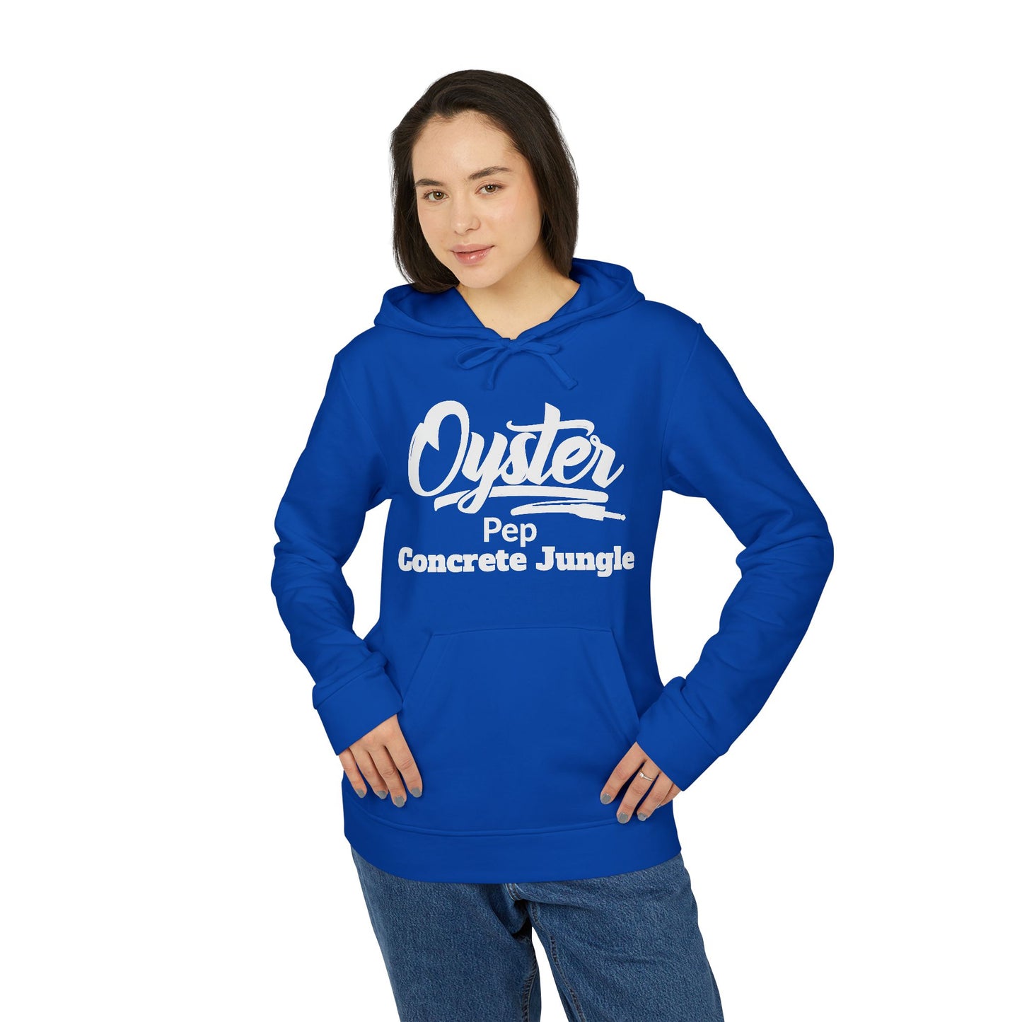 Oyster Pep Adapter Logo adidas Unisex Fleece Hoodie