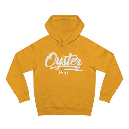 Oyster Pep Adapter Logo front and back Unisex Supply Hoodie