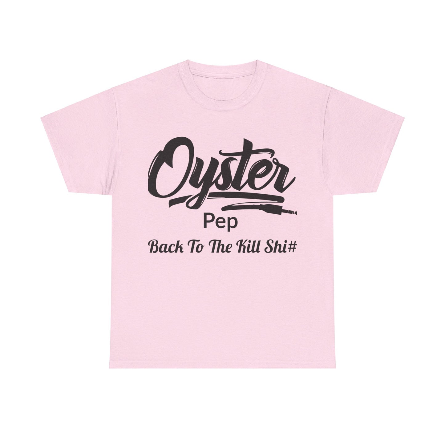 Oyster Pep basiz logo Unisex Heavy Cotton Tee