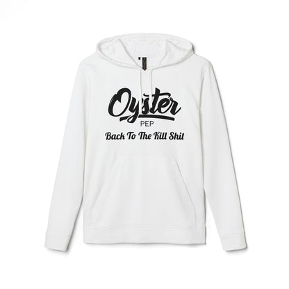 Oyster Pep Logo on adidas Unisex Fleece Hoodie