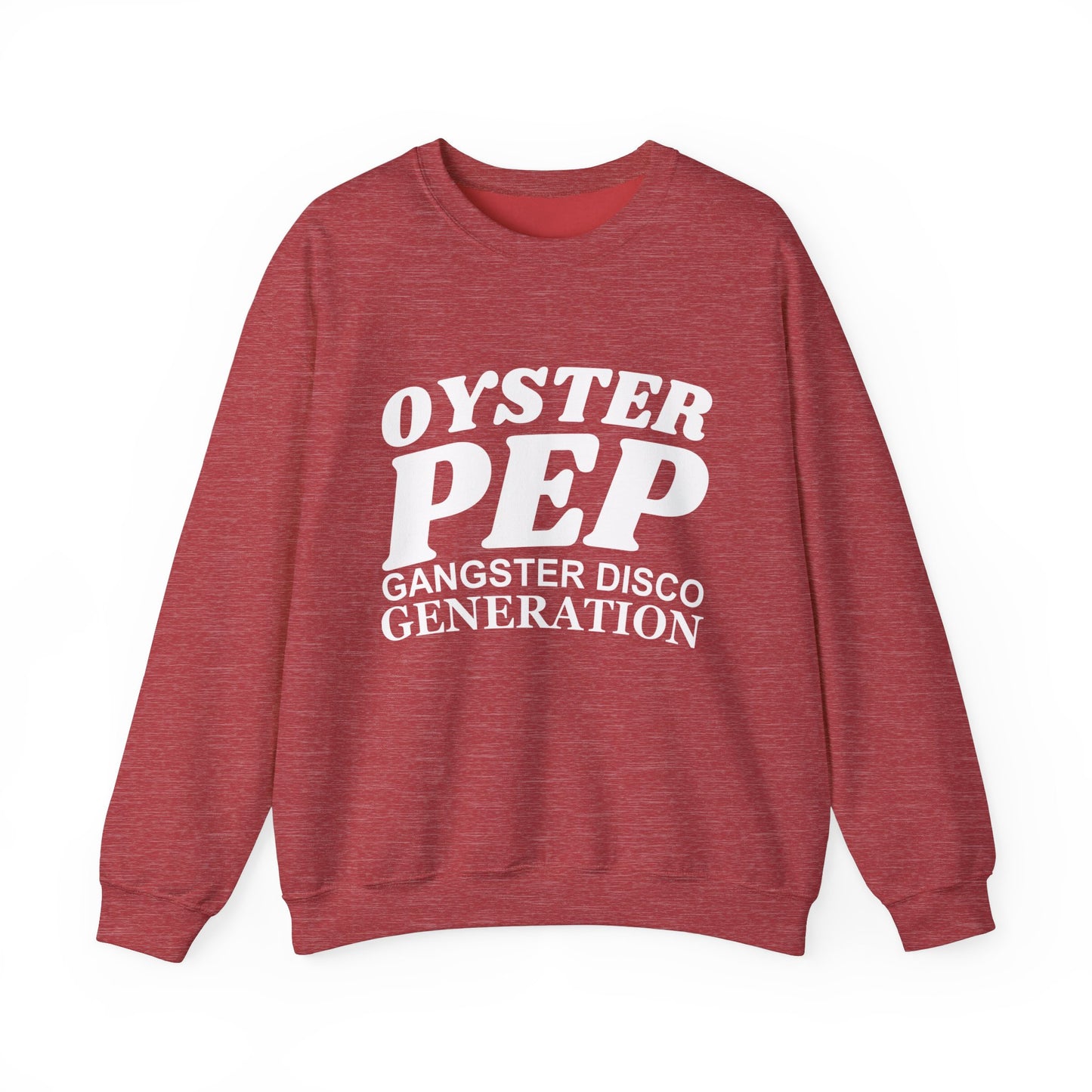 OYSTER PEP Visualize logo Unisex Heavy Blend™ Crewneck Sweatshirt