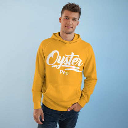 Oyster Pep Adapter Logo front and back Unisex Supply Hoodie