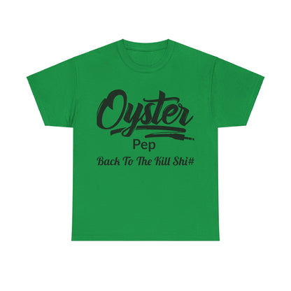 Oyster Pep basiz logo Unisex Heavy Cotton Tee