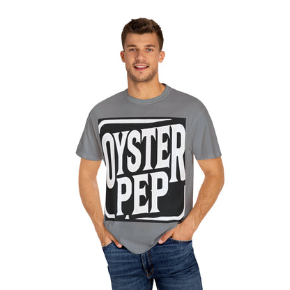 Oyster Pep G Logo Unisex Garment-Dyed T-shirt