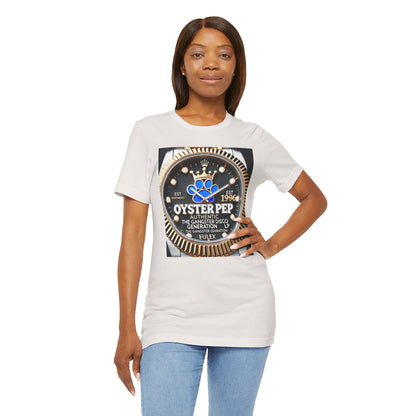 Oyster Pep Gold DTA  Bezel Logo Unisex Jersey Short Sleeve Tee