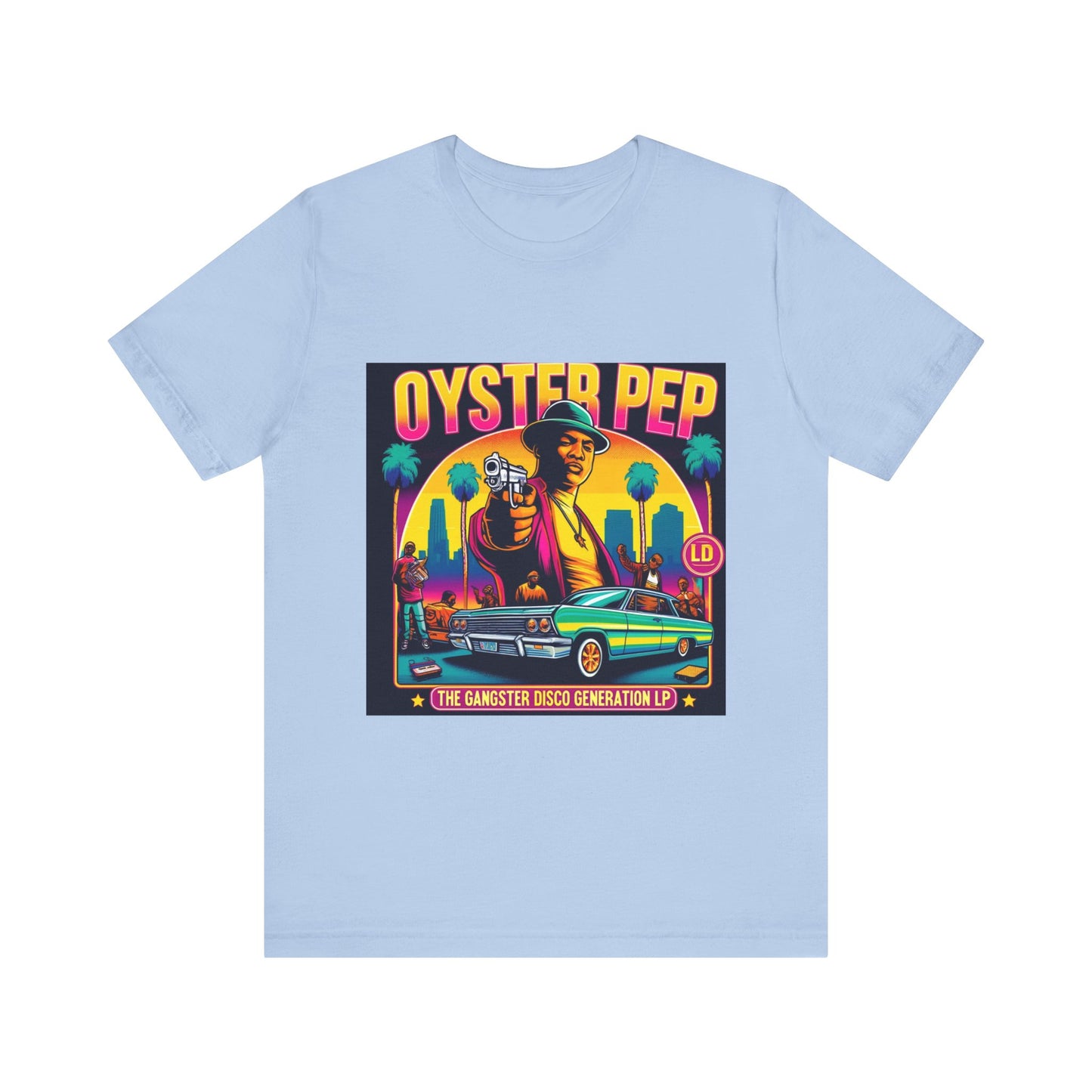 Oyster Pep FPS GTA  Logo 2 Unisex Jersey Short Sleeve Tee