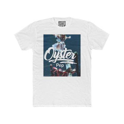 Oyster Pep Wrestle Unisex Cotton Crew Tee