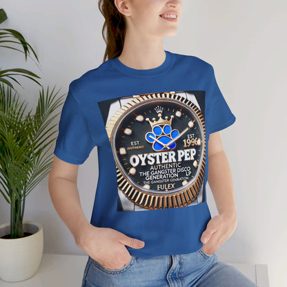 Oyster Pep Gold DTA  Bezel Logo Unisex Jersey Short Sleeve Tee