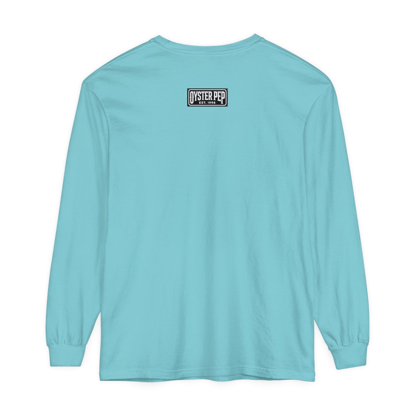 Oyster Pep adapter Logo Unisex Garment-dyed Long Sleeve T-Shirt