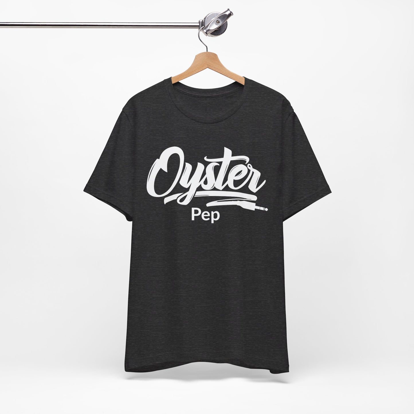 Oyster Pep Adapter Logo Unisex Jersey Short Sleeve Tee