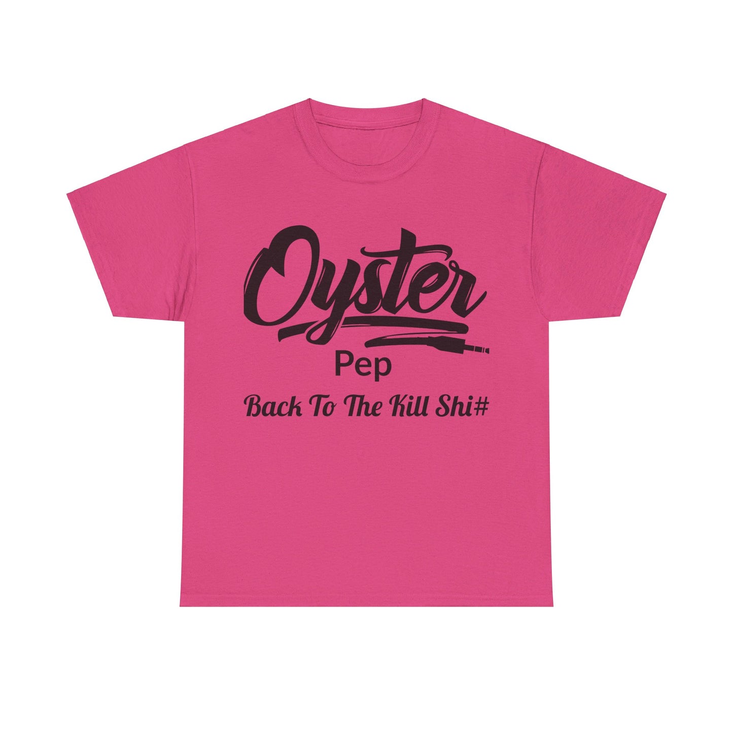 Oyster Pep basiz logo Unisex Heavy Cotton Tee