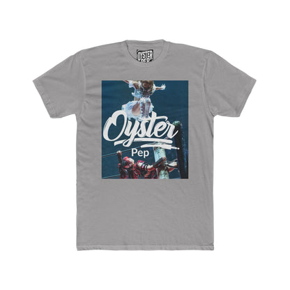 Oyster Pep Wrestle Unisex Cotton Crew Tee