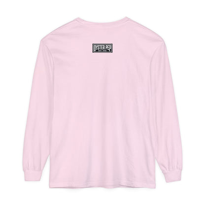 Oyster Pep adapter Logo Unisex Garment-dyed Long Sleeve T-Shirt